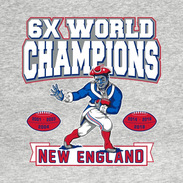 Patriots 2019 Championship Graphic 4 by bkumm66